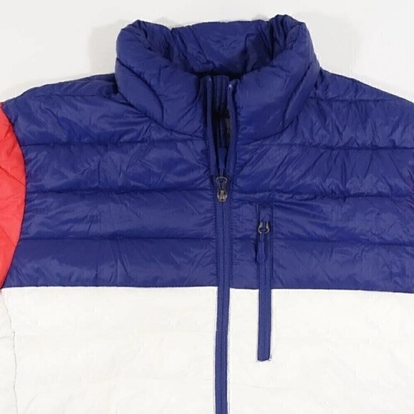 New CLUB ROOM Men's Quilted Packable Puffer Jacket, COLOR BLOCK
BLUE OFF WHITE S - Picture 7 of 9